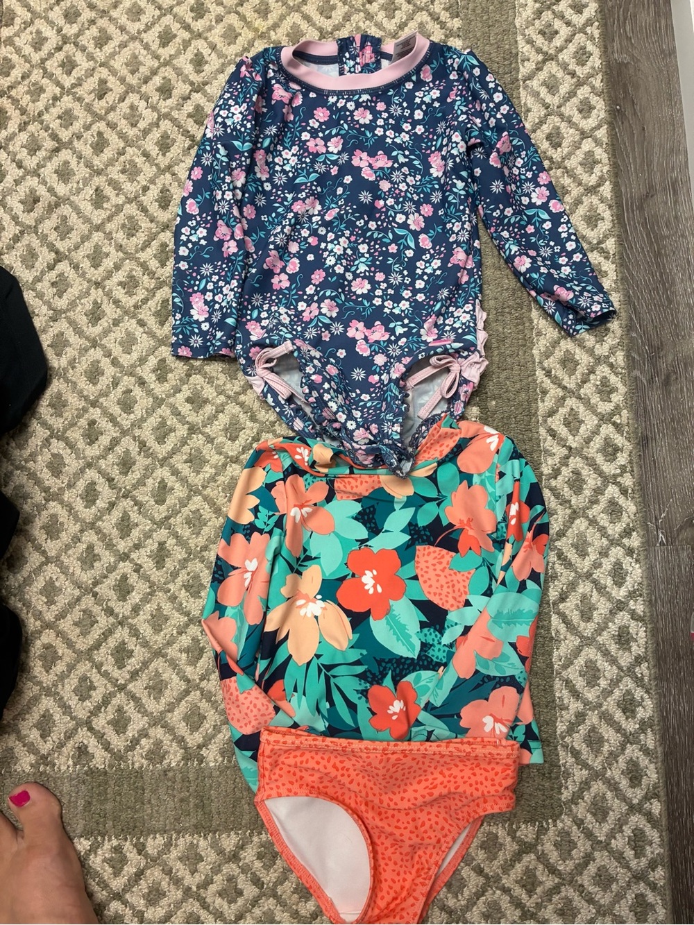 Girls swim